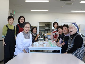 料理も完成！ホッと一息